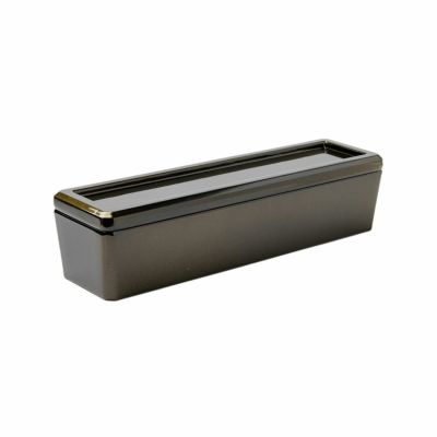 Thunder Group 蓋付き箸箱 箸入れ 25×7.5cm カトラリーケース 和風 メラミン 割れにくい 食洗機対応 業務用 4098SP