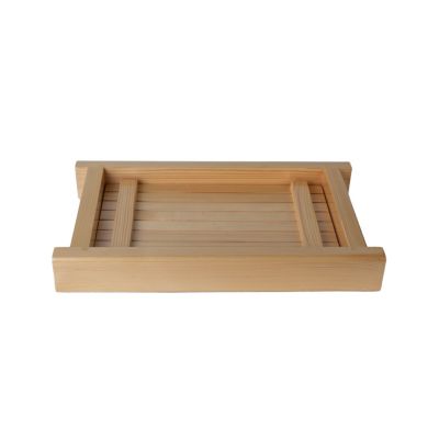 Thunder Group 盛器 盛皿 小 31.8×20.3×4.8cm 白木 木製 Y-55 / 小