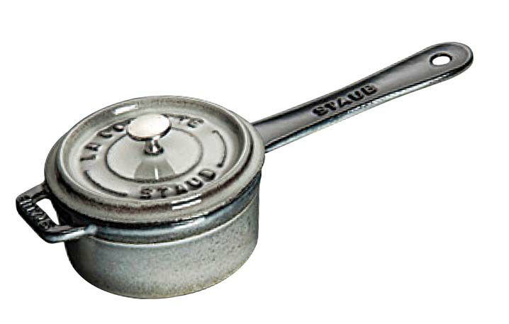 ストウブ ミニソースパン 10cm グレー 40509-536 業務用 8879800