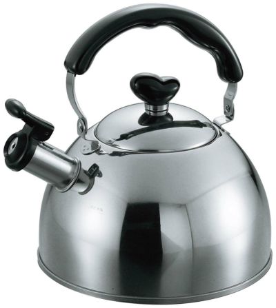 18-8 エクセレントシェフ IH笛吹きケットル 2.5L 業務用 2864210 【メーカー取寄せ】